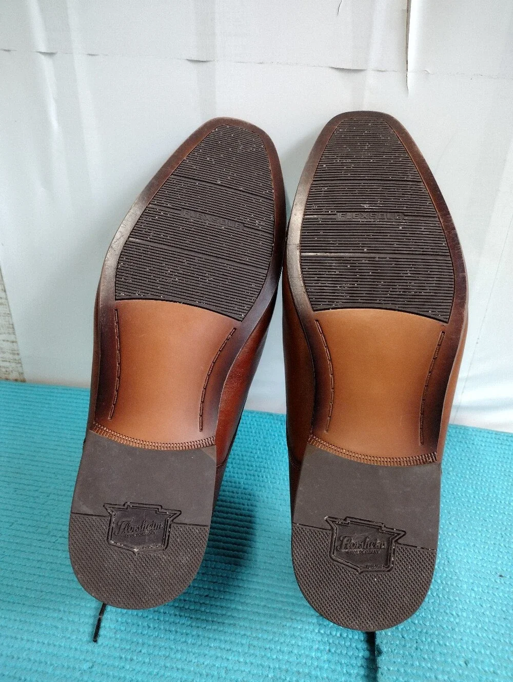 Florsheim Men's Leather Scottsdale Cap Toe Dress Shoes Size 10D